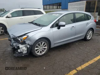 2014 Subaru Impreza Premium z VIN JF1GPAC66EH333043, wystawiony jako Copart lot #57053585 z przebiegiem 61 081 mil mil oraz Czysty tytuł • Clean title. Historia ofert i sprzedaży dostępna na DreamBid. Obrazek 1.