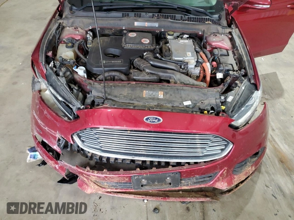2014 Ford Fusion SE Hybrid with VIN 3FA6P0LU2ER315397, listed as a Copart auction lot 54948645 with 143,780 mi miles and Salvage Title. Bid and sale history available at DreamBid. Image 11.