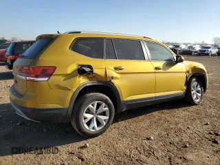 2018 Volkswagen Atlas SE z VIN 1V2DR2CA4JC529022, wystawiony jako Copart lot #48914745 z przebiegiem 88 887 mil mil oraz Szkoda całkowita • Salvage title. Historia ofert i sprzedaży dostępna na DreamBid. Obrazek 3.
