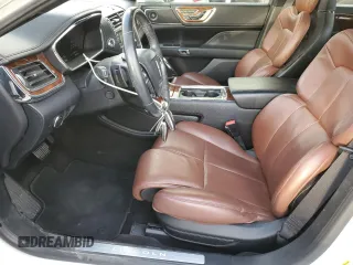 2019 Lincoln Continental Reserve with VIN 1LN6L9RP9K5603701, listed as a Copart auction lot 48583575 with 24,645 mi miles and Salvage Title. Bid and sale history available at DreamBid. Image 7.