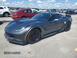 2017 Chevrolet Corvette Z06 2LZ with VIN 1G1YS2D69H5603737, listed as a Copart auction lot 78552294 with 0 mi miles and Salvage Title. Bid and sale history available at carsss.com. Image 1.