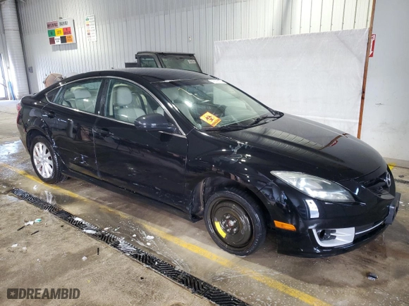 2011 Mazda Mazda6 i Touring with VIN 1YVHZ8CH7B5M30455, listed as a Copart auction lot 42306235 with 183,202 mi miles and Salvage Title. Bid and sale history available at carsss.com. Image 4.