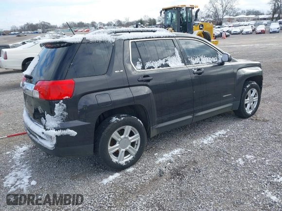 2016 GMC Terrain SLE with VIN 2GKALNEK1G6110578, listed as a IAAI auction lot 41561791 with 109,796 mi miles. Bid and sale history available at carsss.com. Image 4.