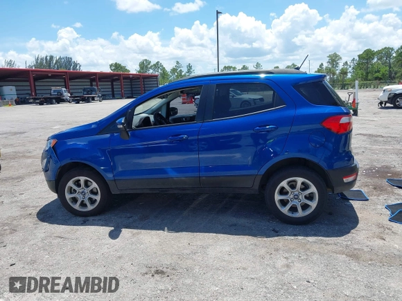 2021 Ford EcoSport SE with VIN MAJ6S3GL5MC451215, listed as a IAAI auction lot 42531927 with 50,985 mi miles and . Bid and sale history available at DreamBid. Image 14.