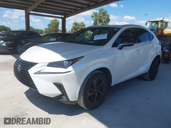 2020 Lexus NX 300 with VIN JTJGARBZ4L2169052, listed as a IAAI auction lot 42258498 with 83,121 mi miles and . Bid and sale history available at DreamBid. Image 2.