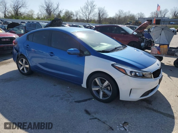 2018 Kia Forte LX with VIN 3KPFL4A76JE271366, listed as a Copart auction lot 51815575 with 106,093 mi miles and Salvage Title. Bid and sale history available at carsss.com. Image 4.