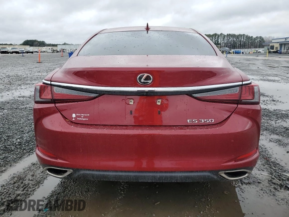 2021 Lexus ES with VIN 58ACZ1B13MU095249, listed as a Copart auction lot 45303775 with 107,799 mi miles and Salvage Title. Bid and sale history available at carsss.com. Image 6.