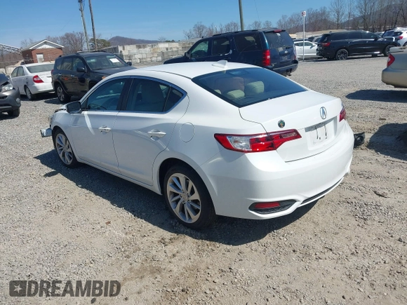 2016 Acura ILX w/Premium Pkg with VIN 19UDE2F78GA014169, listed as a IAAI auction lot 41766476 with 88,564 mi miles. Bid and sale history available at carsss.com. Image 3.