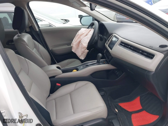 2016 Honda HR-V EX-L w/Navi with VIN 3CZRU5H78GM731268, listed as a IAAI auction lot 41354018 with 58,399 mi miles. Bid and sale history available at carsss.com. Image 5.