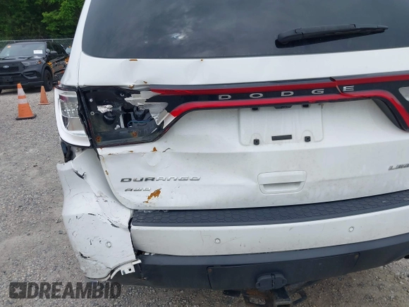 2016 Dodge Durango Limited with VIN 1C4RDJDGXGC387223, listed as a IAAI auction lot 42046793 with 156,032 mi miles and . Bid and sale history available at DreamBid. Image 17.
