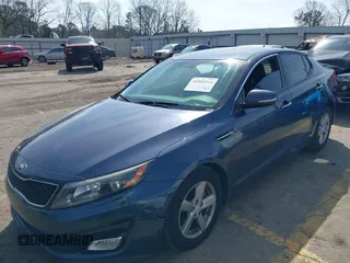 2015 Kia Optima LX with VIN 5XXGM4A74FG417988, listed as a IAAI auction lot 41805916 with 135,000 mi miles. Bid and sale history available at carsss.com. Image 17.