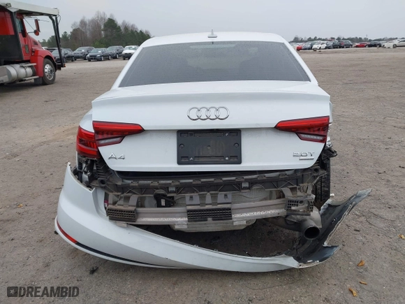 2017 Audi A4 Season of Audi ultra Premium with VIN WAUKMAF46HN056260, listed as a IAAI auction lot 41619499 with 149,635 mi miles. Bid and sale history available at carsss.com. Image 16.
