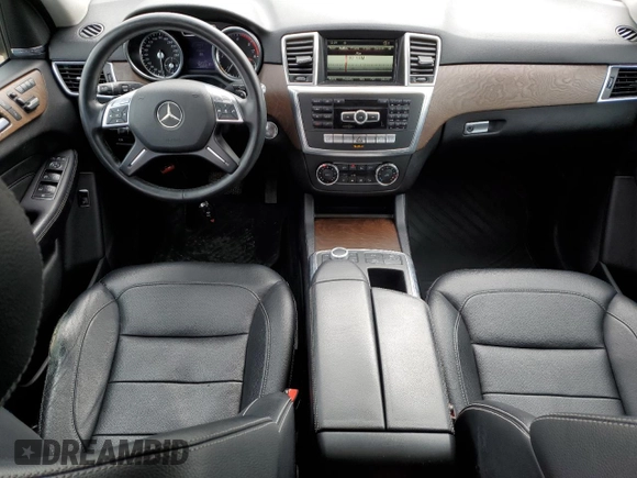 2014 Mercedes-Benz M 350 with VIN 4JGDA2EB9EA308480, listed as a Copart auction lot 49251015 with 126,542 mi miles and Salvage Title. Bid and sale history available at DreamBid. Image 8.