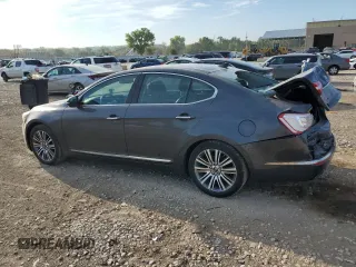 2014 Kia Cadenza Premium with VIN KNALN4D71E5136089, listed as a Copart auction lot 72343514 with 81,616 mi miles and Salvage Title. Bid and sale history available at carsss.com. Image 2.