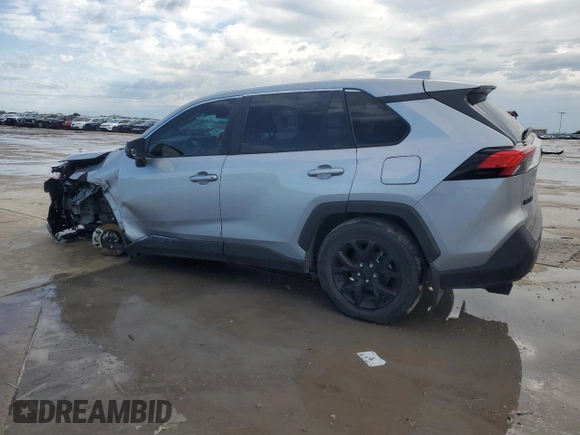 2023 Toyota RAV4 LE z VIN 2T3H1RFV1PC221587, wystawiony jako Copart lot #54106715 z przebiegiem 24 938 mil mil oraz Szkoda całkowita • Salvage title. Historia ofert i sprzedaży dostępna na DreamBid. Obrazek 2.