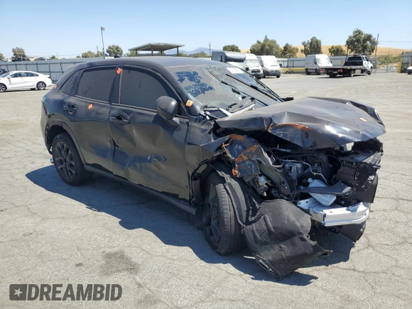 2024 Honda HR-V Sport z VIN 3CZRZ1H56RM736190, wystawiony jako Copart lot #62719065 z przebiegiem 13 283 mil mil oraz Szkoda całkowita • Salvage title. Historia ofert i sprzedaży dostępna na DreamBid. Obrazek 4.