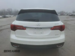 2014 Acura MDX Technology with VIN 5FRYD4H41EB027723, listed as a Copart auction lot 43794115 with 160,722 mi miles and Salvage Title. Bid and sale history available at carsss.com. Image 6.