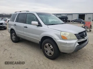 2003 Honda Pilot EX with VIN 2HKYF18583H529209, listed as a Copart auction lot 43279955 with 230,716 mi miles and Salvage Title. Bid and sale history available at DreamBid. Image 4.