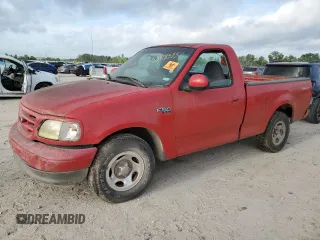 2002 Ford F-150 XL with VIN 1FTRF17252NA61532, listed as a Copart auction lot 53083735 with Not provided miles and Salvage title. Bid and sale history available at DreamBid. Image 1.