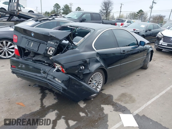 2001 BMW 3 Series 330Ci with VIN WBABN53431JU33861, listed as a IAAI auction lot 41757266 with 138,440 mi miles. Bid and sale history available at carsss.com. Image 4.