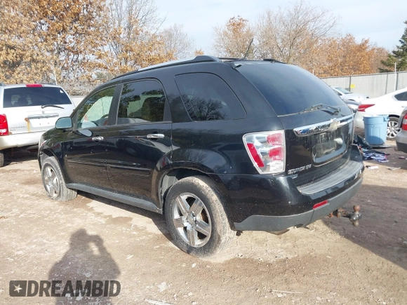 2009 Chevrolet Equinox LTZ with VIN 2CNDL83F196232422, listed as a IAAI auction lot 41798548 with 124,500 mi miles. Bid and sale history available at carsss.com. Image 3.