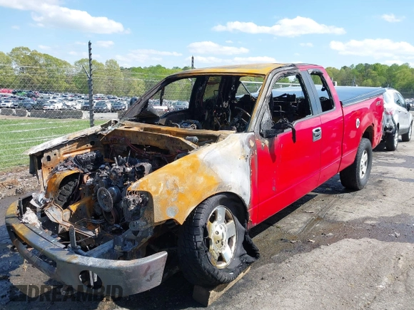 2006 Ford F-150 STX with VIN 1FTRX14W36FA74283, listed as a IAAI auction lot 41986312 with Not provided miles and . Bid and sale history available at DreamBid. Image 2.