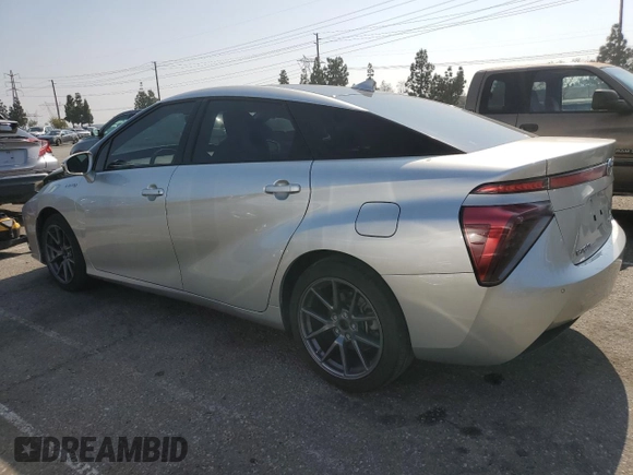 2017 Toyota Mirai with VIN JTDBVRBDXHA003511, listed as a Copart auction lot 55343795 with 48,658 mi miles and Clean Title. Bid and sale history available at DreamBid. Image 2.