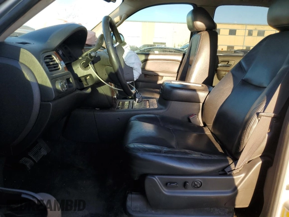 2012 Chevrolet Tahoe LTZ with VIN 1GNSCCE04CR244011, listed as a Copart auction lot 80465164 with Not provided miles and Salvage title. Bid and sale history available at DreamBid. Image 7.