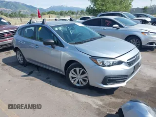 2021 Subaru Impreza with VIN 4S3GTAB64M3705594, listed as a IAAI auction lot 42393772 with 33,007 mi miles and . Bid and sale history available at DreamBid. Image 1.