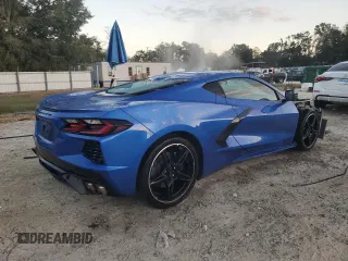 2021 Chevrolet Corvette 2LT with VIN 1G1YB2D4XM5105538, listed as a Copart auction lot 81131784 with 61,454 mi miles and Non Repairable. Bid and sale history available at carsss.com. Image 3.
