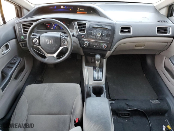 2013 Honda Civic Sdn LX with VIN 19XFB2F5XDE228412, listed as a Copart auction lot 52448675 with 362,372 mi miles and Clean Title. Bid and sale history available at carsss.com. Image 8.