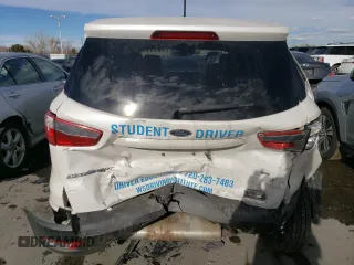 2020 Ford EcoSport SE with VIN MAJ6S3GL9LC322392, listed as a Copart auction lot 46105825 with 37,350 mi miles and Salvage Title. Bid and sale history available at DreamBid. Image 6.