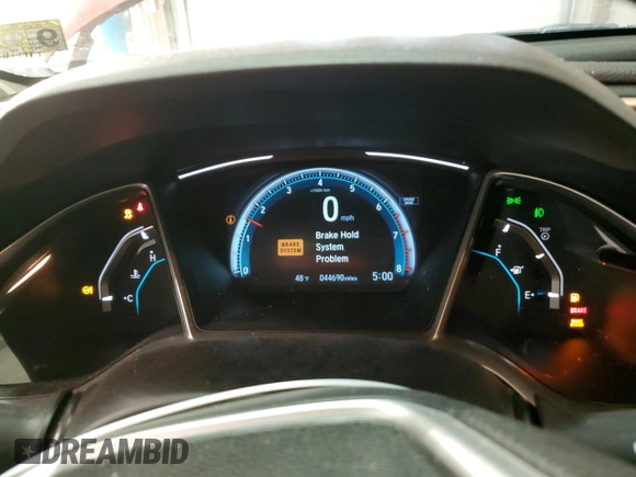 2017 Honda Civic EX-T with VIN 2HGFC1E34HH651070, listed as a Copart auction lot 81829134 with 44,690 mi miles and Clean Title. Bid and sale history available at DreamBid. Image 9.