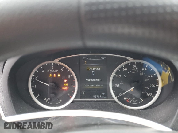 2018 Nissan Sentra S with VIN 3N1AB7AP2JY318800, listed as a Copart auction lot 52081105 with 95,757 mi miles and Salvage Title. Bid and sale history available at DreamBid. Image 9.