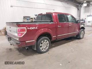 2013 Ford F-150 XL with VIN 1FTFW1ETXDFB30310, listed as a IAAI auction lot 41419674 with 122,926 mi miles. Bid and sale history available at carsss.com. Image 4.