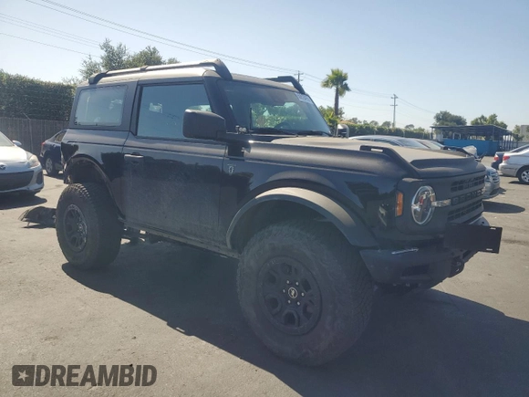 2023 Ford Bronco with VIN 1FMDE5CH2PLA96705, listed as a Copart auction lot 60813415 with 14,760 mi miles and Salvage title. Bid and sale history available at DreamBid. Image 4.