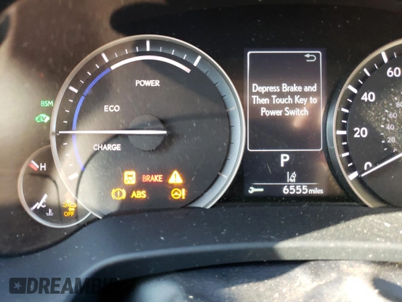 2020 Lexus RX 450h with VIN 2T2HGMDA6LC049329, listed as a Copart auction lot 47334203 with 6,555 mi miles and . Bid and sale history available at DreamBid. Image 9.