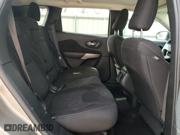 2017 Jeep Cherokee Latitude with VIN 1C4PJLCB1HW650135, listed as a Copart auction lot 47460145 with 101,503 mi miles and Salvage Title. Bid and sale history available at carsss.com. Image 10.