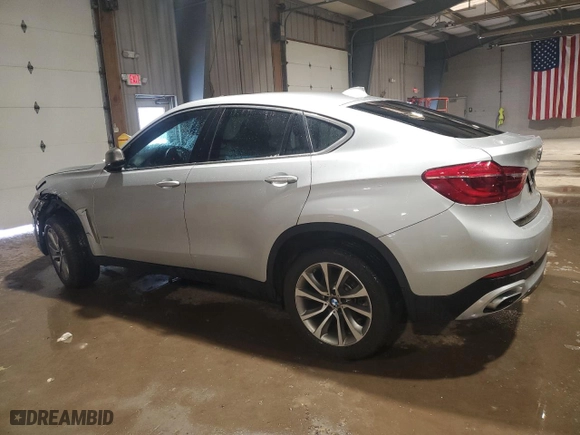 2019 BMW X6 xDrive35i with VIN 5UXKU2C55K0Z64336, listed as a Copart auction lot 45971195 with 44,596 mi miles and Salvage Title. Bid and sale history available at carsss.com. Image 2.