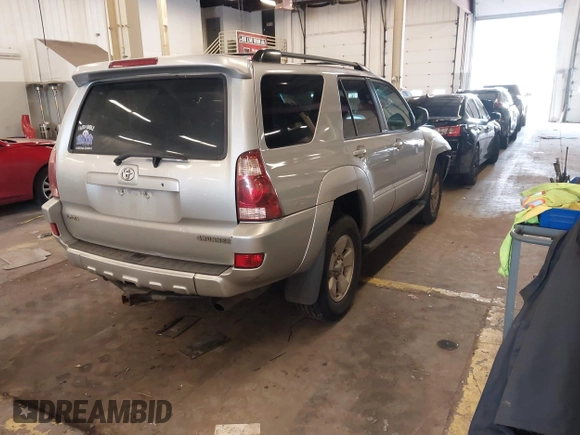 2004 Toyota 4Runner SR5 with VIN JTEBU14R340036942, listed as a IAAI auction lot 41956755 with 178,396 mi miles and . Bid and sale history available at DreamBid. Image 4.