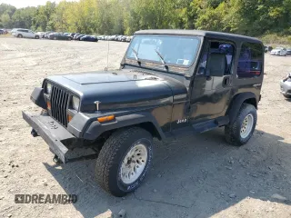 1992 Jeep Wrangler z VIN 2J4FY19P7NJ557227, wystawiony jako Copart lot #71893724 z przebiegiem 127 077 mil mil oraz Czysty tytuł • Clean title. Historia ofert i sprzedaży dostępna na DreamBid. Obrazek 1.