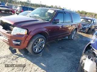 2017 Ford Expedition EL Limited with VIN 1FMJK1KT8HEA62915, listed as a IAAI auction lot 41720064 with 67,744 mi miles. Bid and sale history available at carsss.com. Image 2.