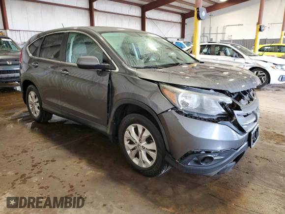 2013 Honda CR-V EX with VIN 2HKRM4H55DH648896, listed as a Copart auction lot 55533645 with 168,361 mi miles and Salvage Title. Bid and sale history available at DreamBid. Image 4.