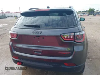 2023 Jeep Compass Trailhawk with VIN 3C4NJDDN9PT544283, listed as a IAAI auction lot 42393021 with 60,009 mi miles and . Bid and sale history available at DreamBid. Image 16.