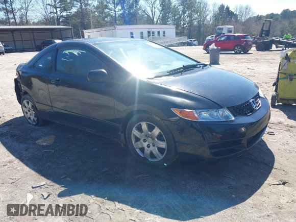 2009 Honda Civic Cpe LX with VIN 2HGFG12669H509744, listed as a IAAI auction lot 41777731 with 202,530 mi miles. Bid and sale history available at carsss.com. Image 1.