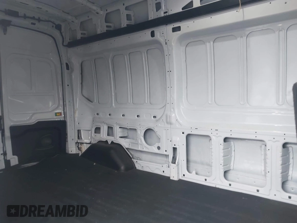 2022 Ford Transit Cargo with VIN 1FTBR2X83NKA80895, listed as a IAAI auction lot 41905179 with 45,241 mi miles and . Bid and sale history available at DreamBid. Image 8.