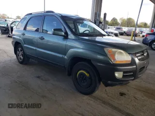 2005 Kia Sportage LX with VIN KNDJF723957135799, listed as a Copart auction lot 76531124 with 278,886 mi miles and Clean Title. Bid and sale history available at carsss.com. Image 4.