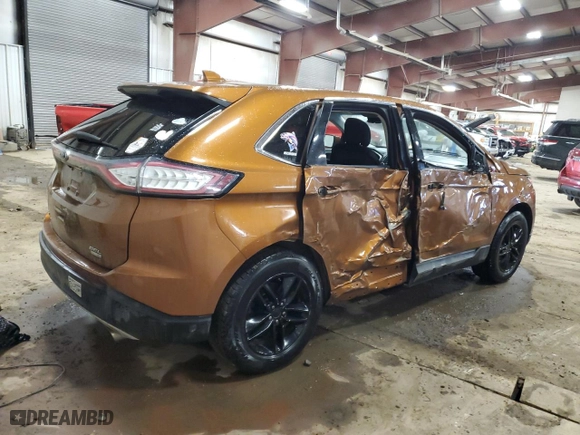 2017 Ford Edge SEL with VIN 2FMPK4J91HBB95464, listed as a Copart auction lot 86765564 with 115,543 mi miles and Clean Title. Bid and sale history available at carsss.com. Image 3.