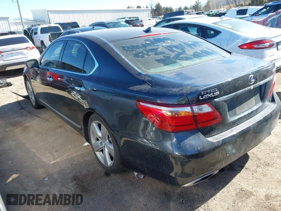 2010 Lexus LS 460 with VIN JTHBL5EF9A5101261, listed as a IAAI auction lot 41695635 with 147,254 mi miles and . Bid and sale history available at DreamBid. Image 3.