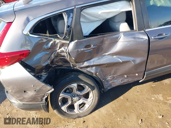 2019 Honda CR-V EX-L with VIN 7FARW1H84KE006415, listed as a IAAI auction lot 41135528 with 53,160 mi miles. Bid and sale history available at carsss.com. Image 6.